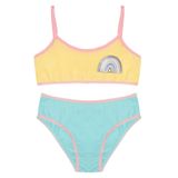 Conjunto Lingerie Infantil Select Amarelo 8