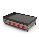 Char Broiler A Gás Prcb-800 Style - Em Aço Inox Escovado Grelhas Esmaltadas - Progás Gás Glp - Botijão Progás