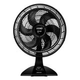 Ventilador Arno Turbo Force Vf42 Super Silencioso 2x1 Mesa E Parede Preto 6 Pás