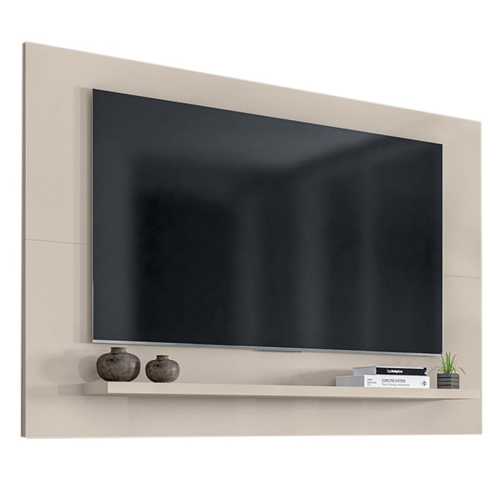 Painel Para Sala Tv 50 Polegadas 088163 Off White Dcasa