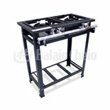 Fogão Industrial 2 Bocas Duplo Baixa Pressão P7 Lux