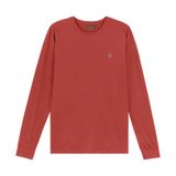Camiseta Manga Longa Meia Malha Diametro Marrom M