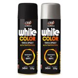 Orbi Spray Tinta Alta Temperatura Preto 340ml/ 220g