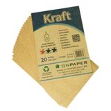 Papel Kraft A4 300g com 100 Folhas