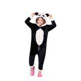 Pijama Infantil Feminino Kigurumi Em Tecido Fleece Tamanho 1,2 E 3 Fakini 1193