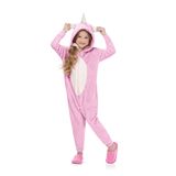 Pijama Infantil Feminino Kigurumi Em Tecido Fleece Tamanho 4,6,8 E 10 Fakini 1193