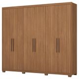 Guarda Roupa Casal 6 Portas Com Pes 63370pe Sumatra Amendola Touch Demobile Amendola Touch