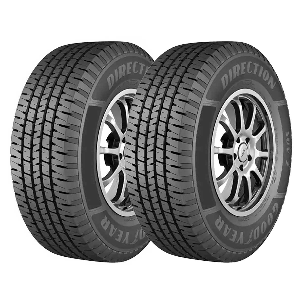 Kit 2 Pneus Goodyear Direction 2 Suv 205 60r16 Aro 16