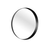 Espelho Decorativo Round Preto Interno 60 Cm Redondo