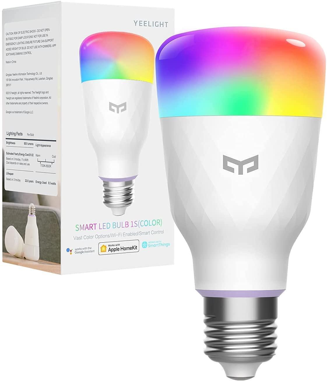 Lampada Inteligente Wifi Rgb Yeelight