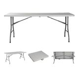 Mesa Dobravél Vg Home Branco Retangular 180x74x74cm