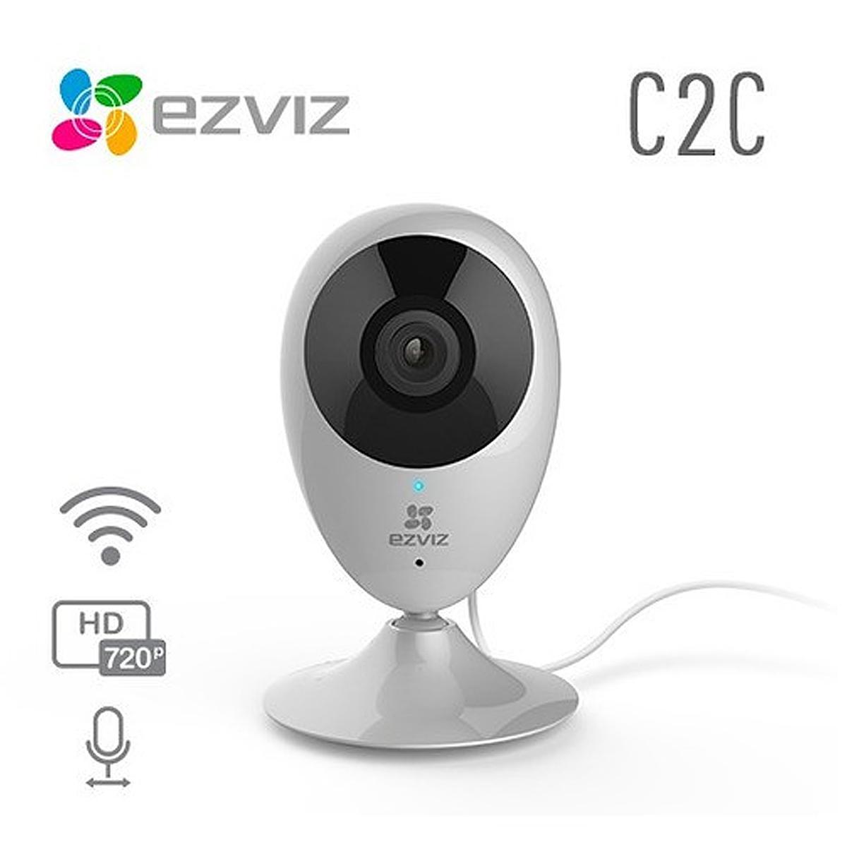 Camera Hikvision Ezviz Ip 720p Hd Ir 12mts Com Audio C2c