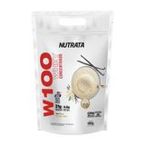 Whey Protein Concentrado W100 Nutrata 900gr Refil - Original