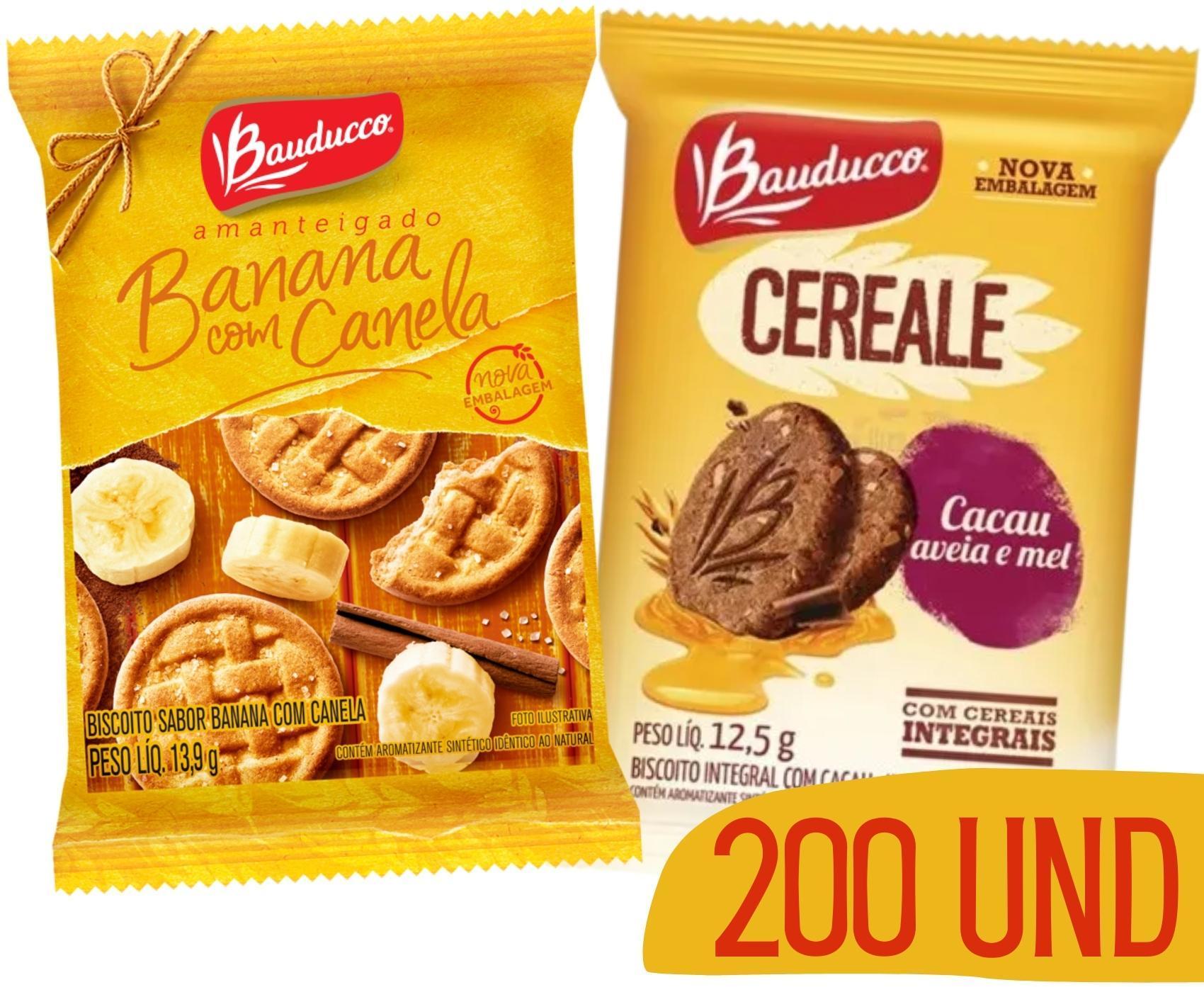 Biscoitos Em Sache Bauducco Cereale Banana 200und