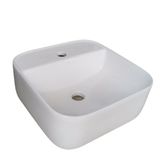 Cuba Sobrepor De Cerâmica Para Banheiro/lavabo 38x38x14 Cm
