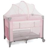 Berço Portátil Sleep Rosa (0 A 18 Kg) - Voyage