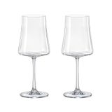 Jogo 2 Taças Cristal Vinho Branco 360 Ml Linha Xtra Bohemia