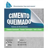 Cimento Queimado Parede Max Pisos Cinza Claro 10kg