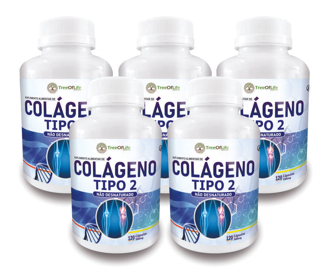 5 Colágeno Tipo Ii Não Desnaturado Uc 2 500mg 40mg Por