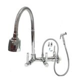 Torneira Cozinha Parede Gourmet Com Ducha Saída Purificador
