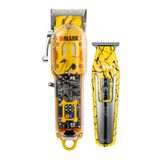 Kit 2 Maquina De Corte Cabelo Wmark Ng411+c24 Visor Digital