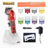 Cortador De Cabelo Wmark Ng-407 Vermelho 100v/240v