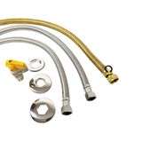 Kit Instalação Aquecedor De Água A Gás 60cm 1/2 + Registro