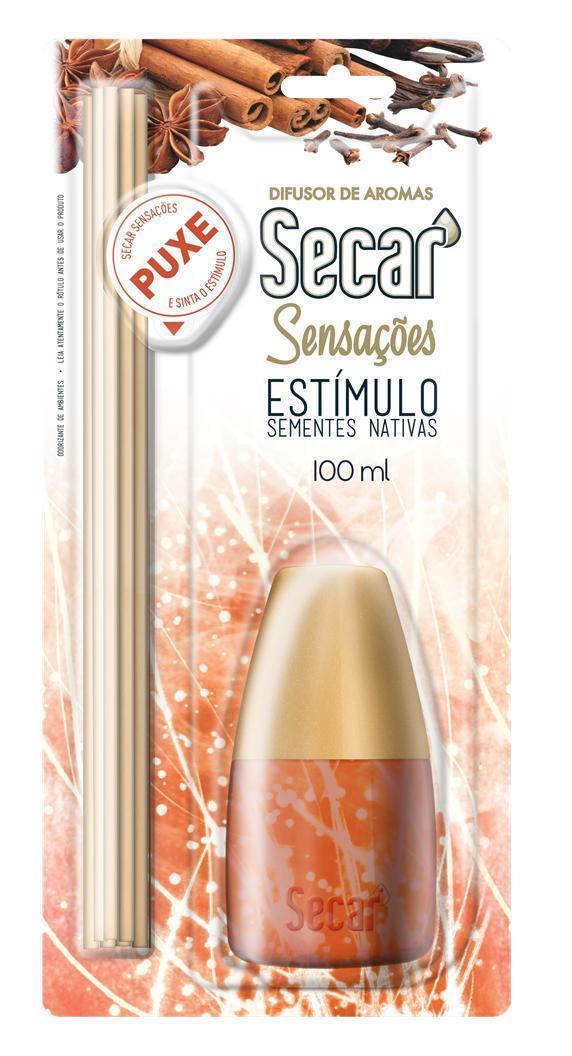 Difusor De Aromas Secar Sensações 6x100ml Sementes Nativas