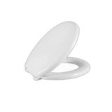 Assento Almofadado Avalon Branco Tampa Para Vaso Ideal