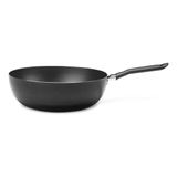 Panela Wok Ebony 28 Cm Antiaderente Brinox