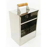 Churrasqueira Queijo Coalho Inox Praia Camping