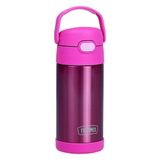 Garrafa Garrafinha Térmica Infantil Thermos 355ml Tokio Rosa
