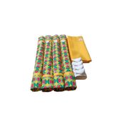 Kit Jogo Americano com Estampa Melancia + Guardanapos + Porta guardanapos - 4 pcs