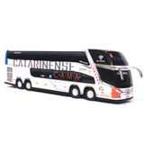 Brinquedo Miniatura Ônibus Viação Catarinense Cama 30cm