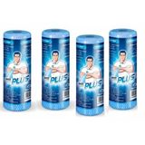 200 Panos Rolo Perfex 30cmx25m Multiuso Plus Azul (4 Rolos)