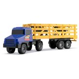 Caminhao Horse Strada 49cm Com Cavalos