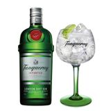 Kit Gin Tanqueray Londo Dry Com Taça De Vidro