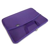 Capa Bolsa Para Notebooks Roxo Violeta 15.6 Luva Pasta