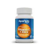 Vitamina C + Zinco 60 Cápsulas Apisnutri