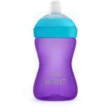 Copo Com Bico Macio Roxo/verde 300ml 9m+ Philips Avent