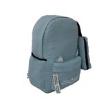 Mochila Escolar Feminina Juvenil Gatinha M831 Azul Celeste