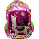 Mochila Escolar Feminina Infantil Lhama 01841