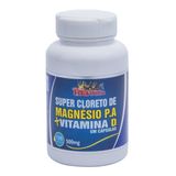 Super Cloreto De Magnesio Pa + Vitamina D 120 Capsulas
