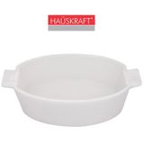 Travessa De Porcelana Oval Refrataria Hauskraft 350ml