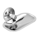 Saboneteira Inox Para Banheiro Parede Porta Sabonete Cromado