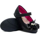 Sapato Sapatilha Infantil Menina N18 Ao27 Moda Boneca 02.36 Cor:preto,tamanho:18