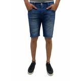 Bermuda Jeans Masculina Tradicional Tam 38 Azul