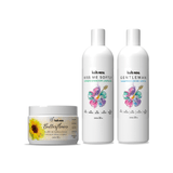 Kit Especial Shampoo Creme Gentleman + Condicionador Limpante Kiss me Softly +Soufflé de Lipídeos Butterflower - Kah-Noa