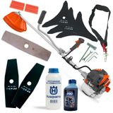 Roçadeira Gasolina Husqvarna 131r Kit De Lâminas 2 E 3 Pontas