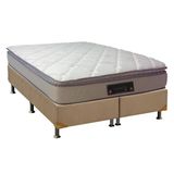 Conjunto Box-Colchão Anjos Duo Sono+Cama Solteiro 88